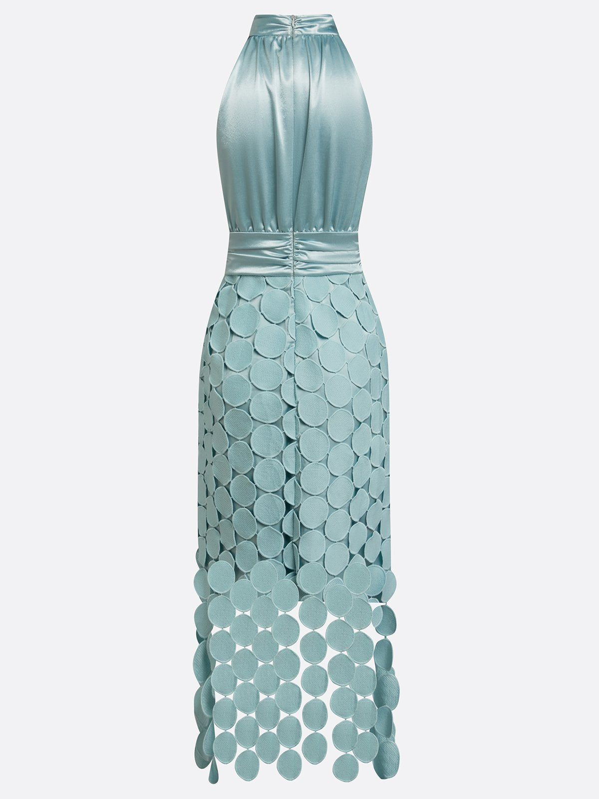Irène | Halter Neck Midi Dress