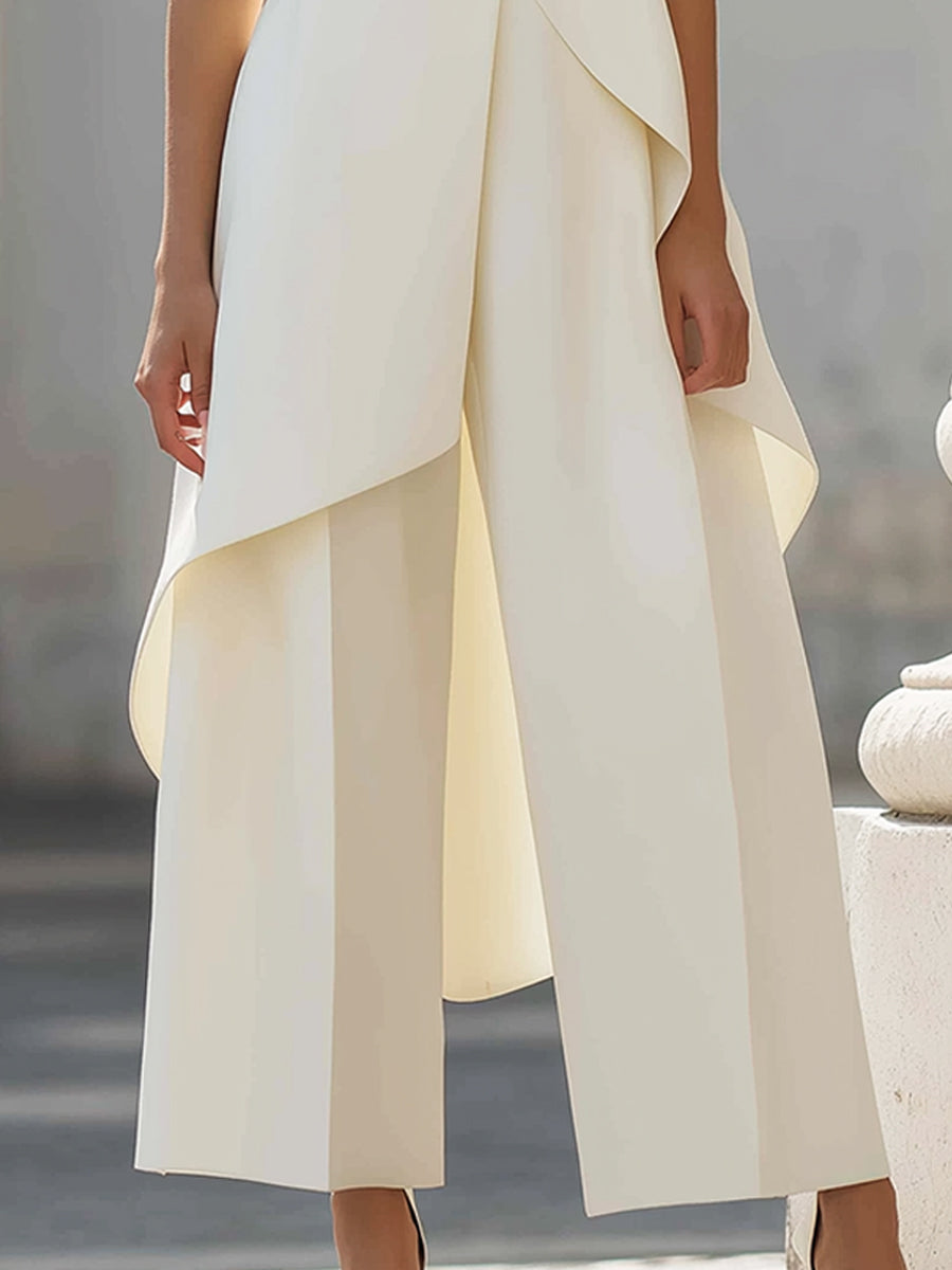 Martina | Long Elegant Drop Suit
