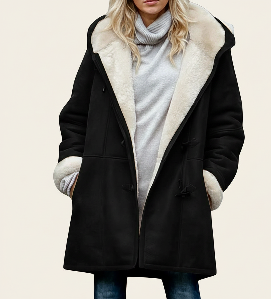 Freya | Cozy Hooded Coat