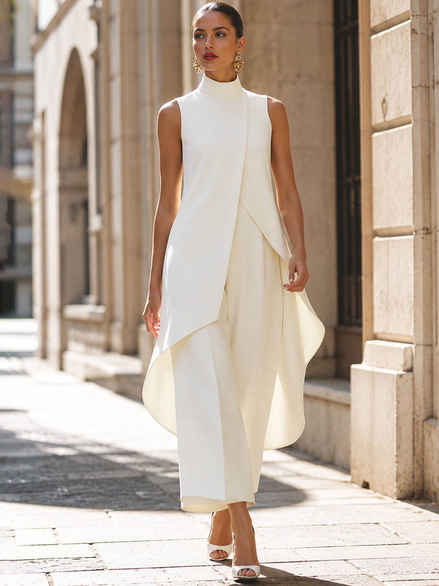 Martina | Long Elegant Drop Suit