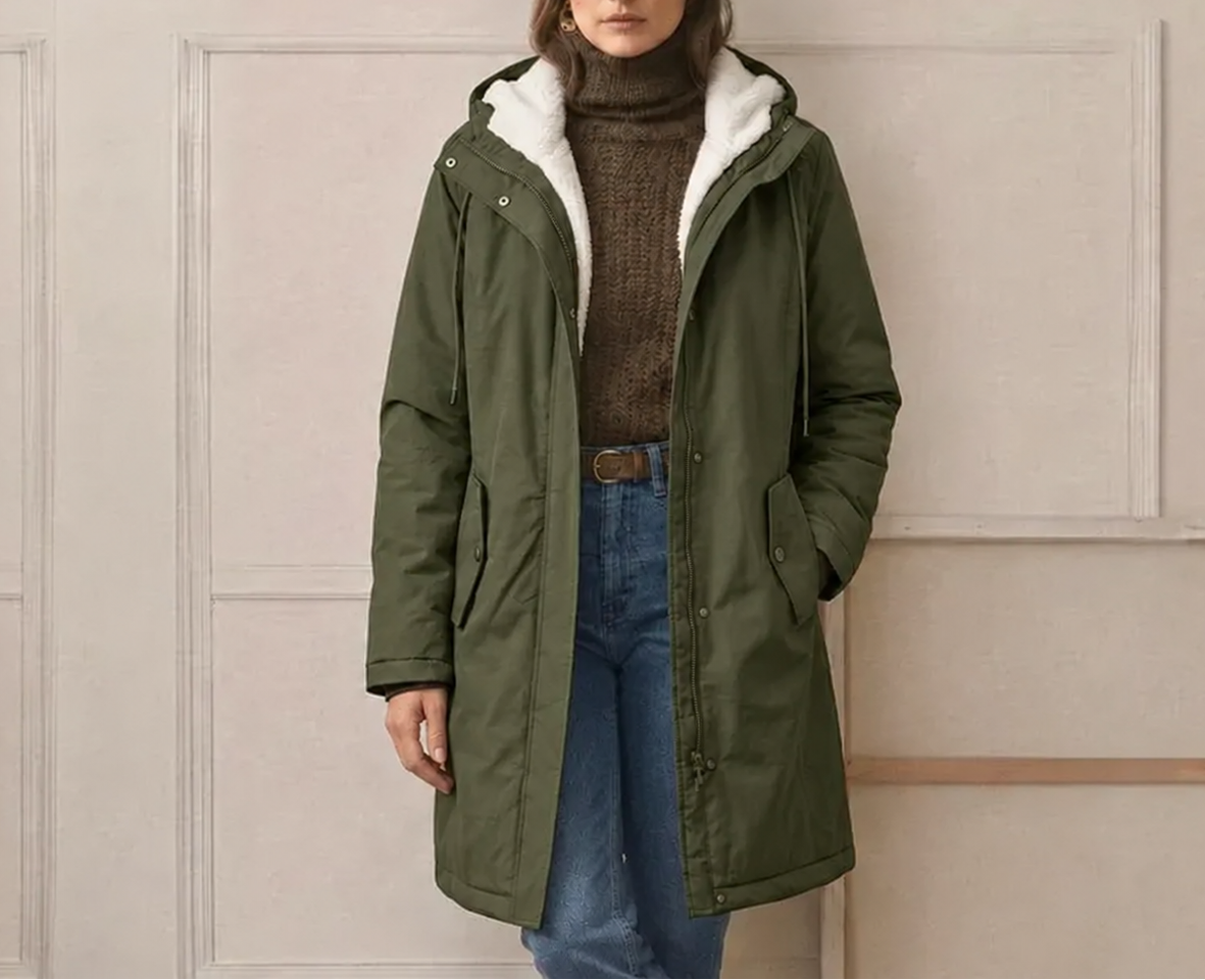 Marjorie | Cozy Hooded Coat