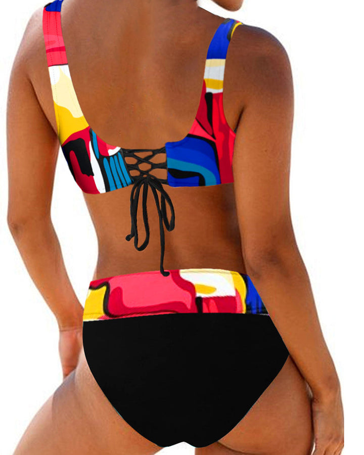 LÍADAN | COLOURFUL SUMMER BIKINI SET