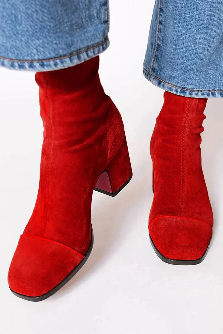 Eva™ | Elegant Heeled Boots