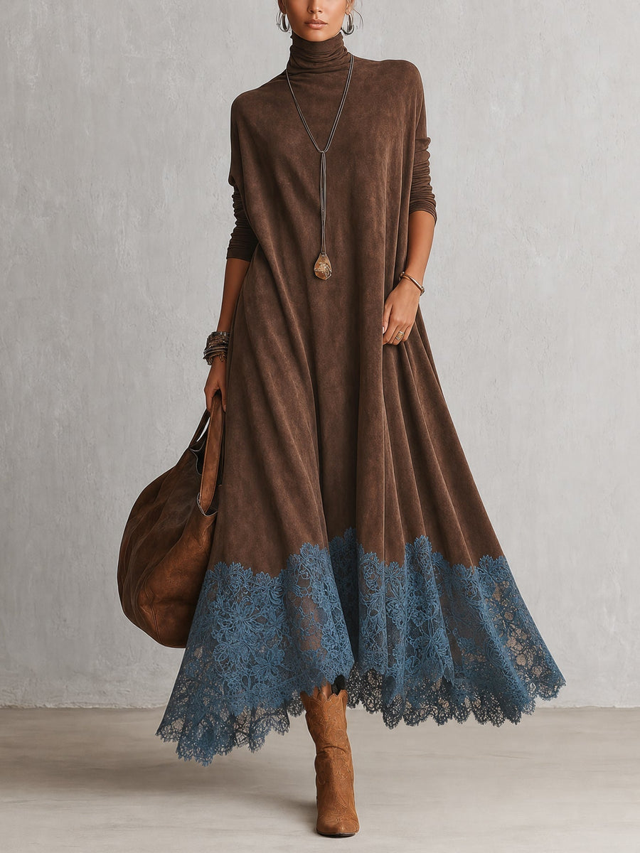 Lorraine | Lace Hem Maxi Dress