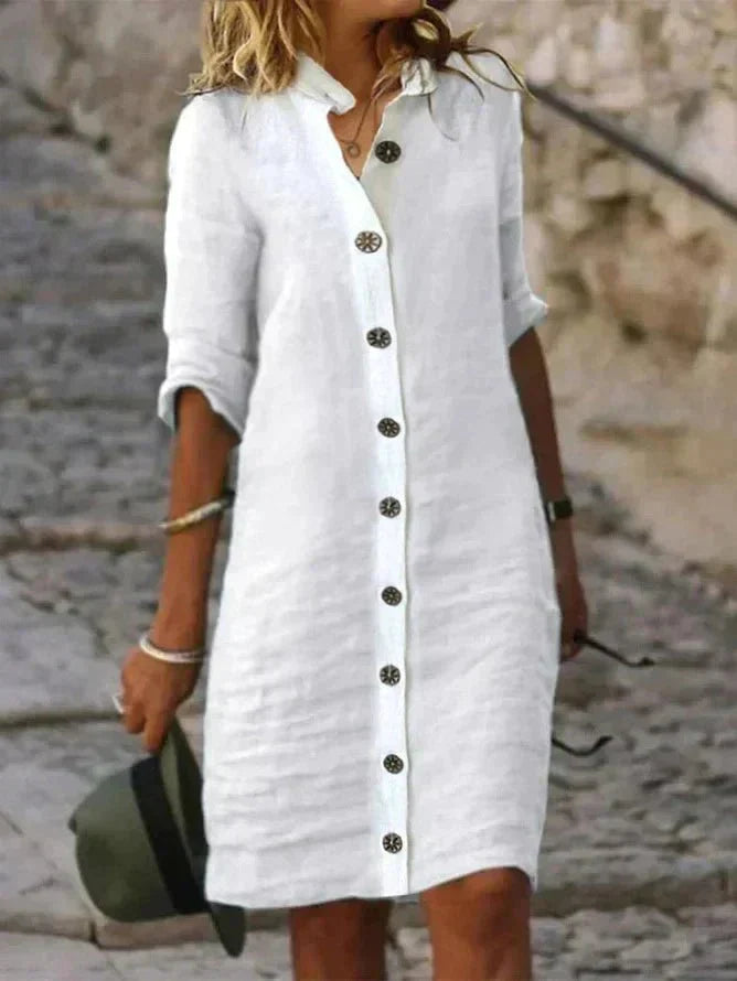 Avera | Airy Comfort Shirt Dress