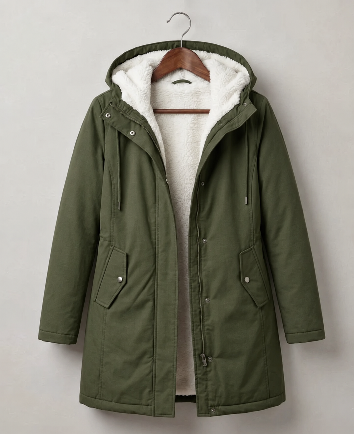 Marjorie | Cozy Hooded Coat