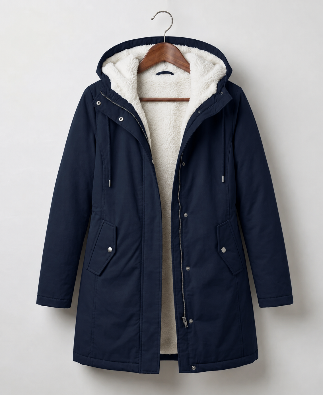 Marjorie | Cozy Hooded Coat