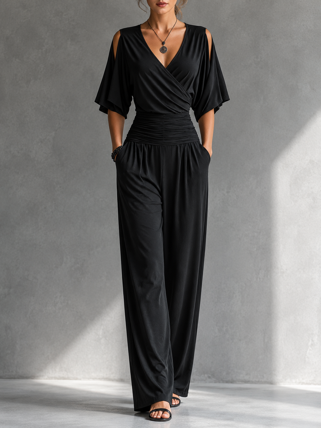 Mia | Relaxed Wide-Leg Jumpsuit