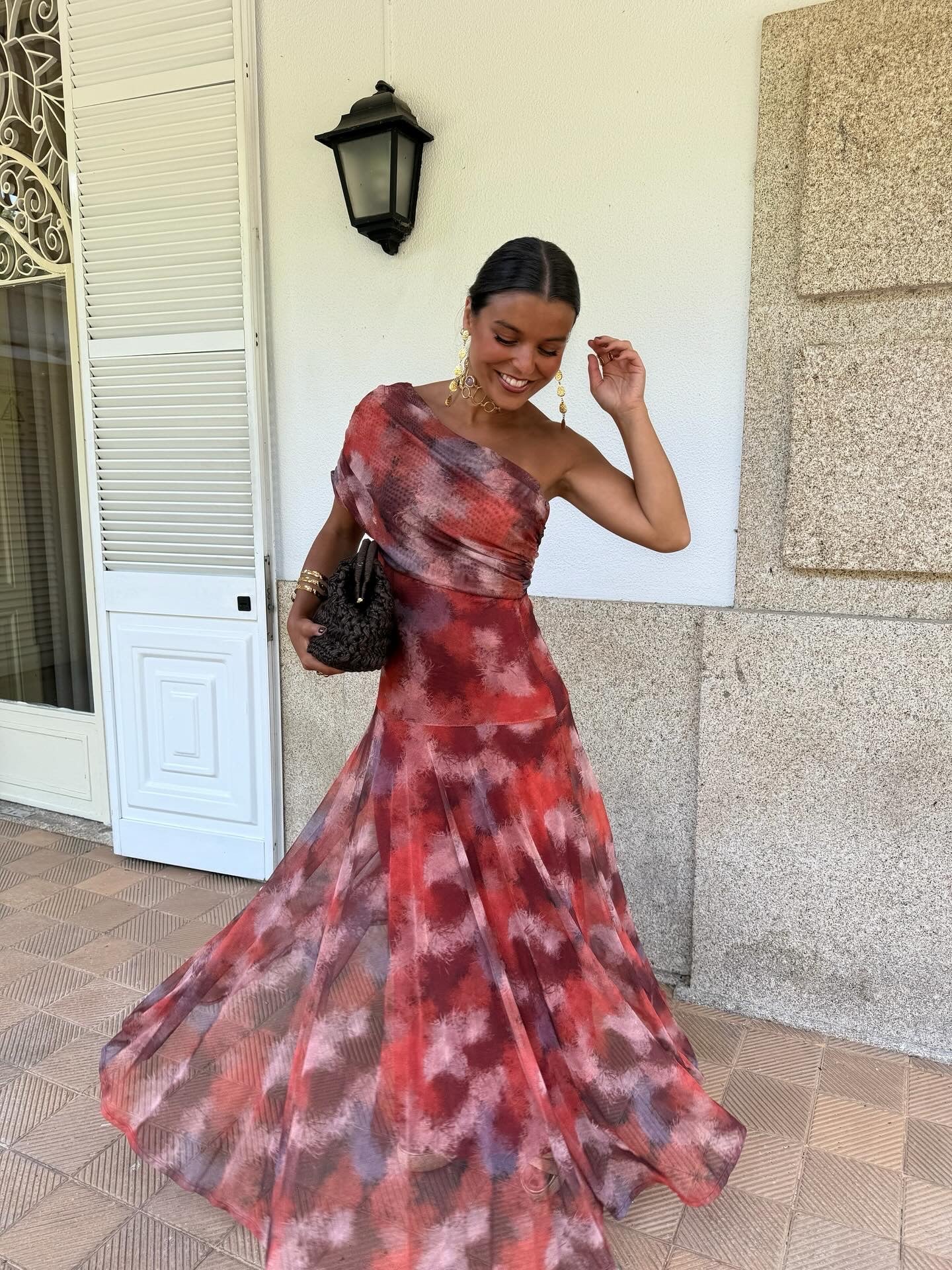 Calanthe™ | One-Shoulder Ruched Maxi Dress