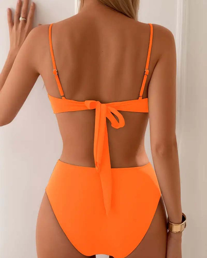 DEARBHLA | LUXE RUCHED TWO-PIECE BIKINI