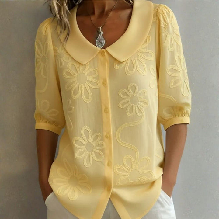 Rosalia™ | Elegant Floral Blouse