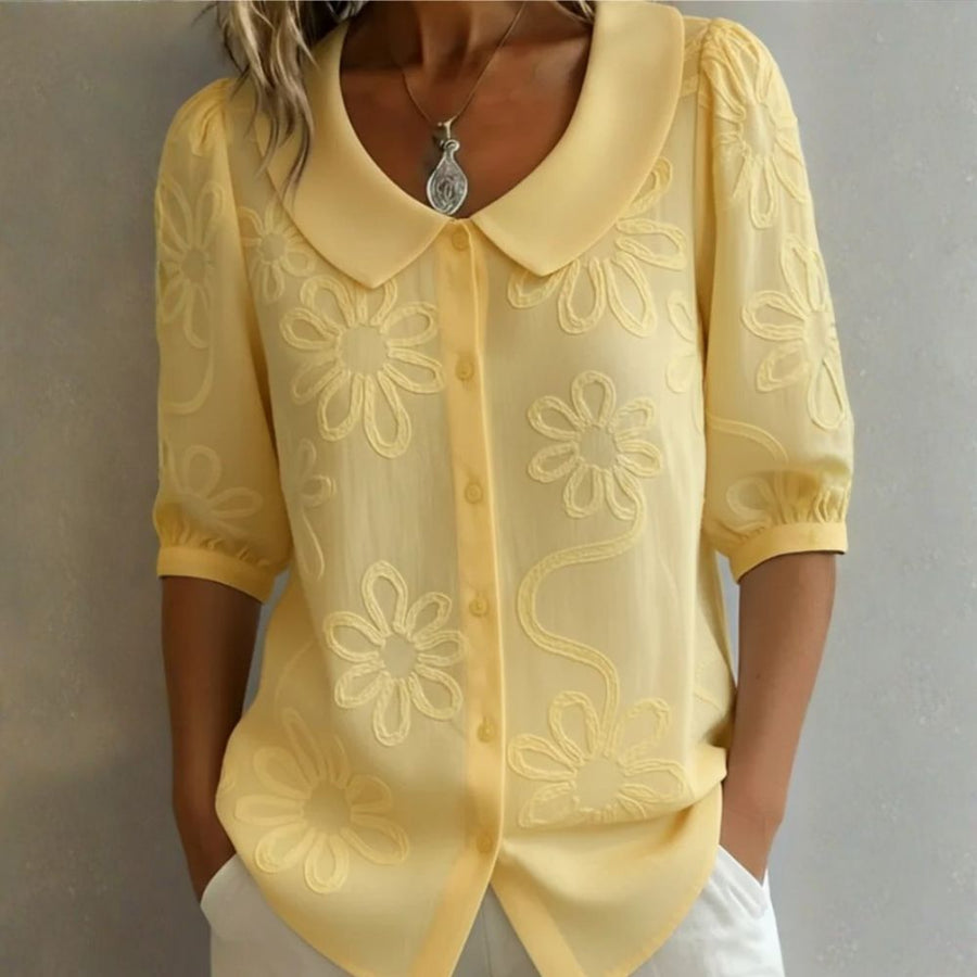 Rosalia™ | Elegant Floral Blouse