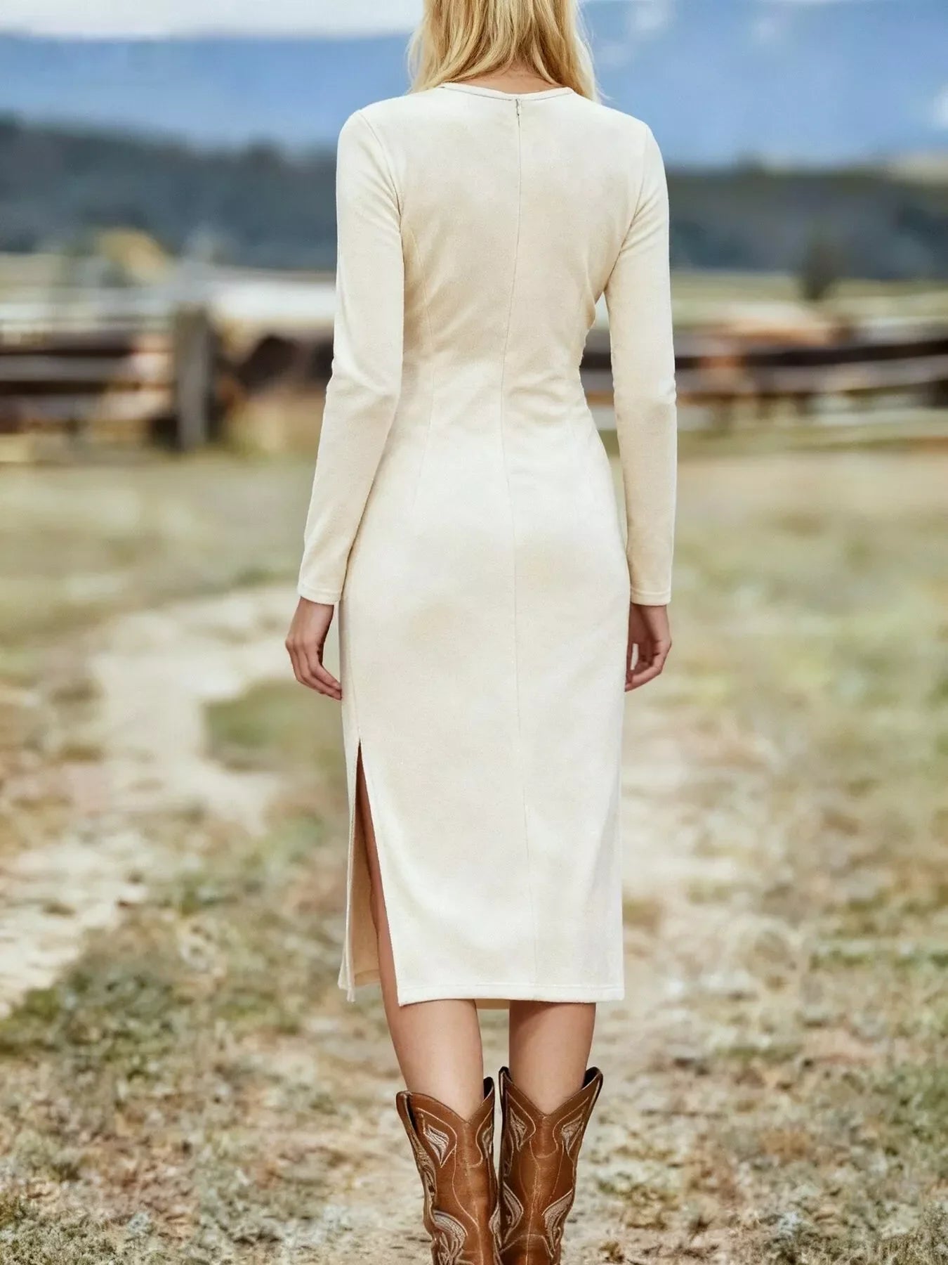 Wren | Fringe Statement Midi Dress