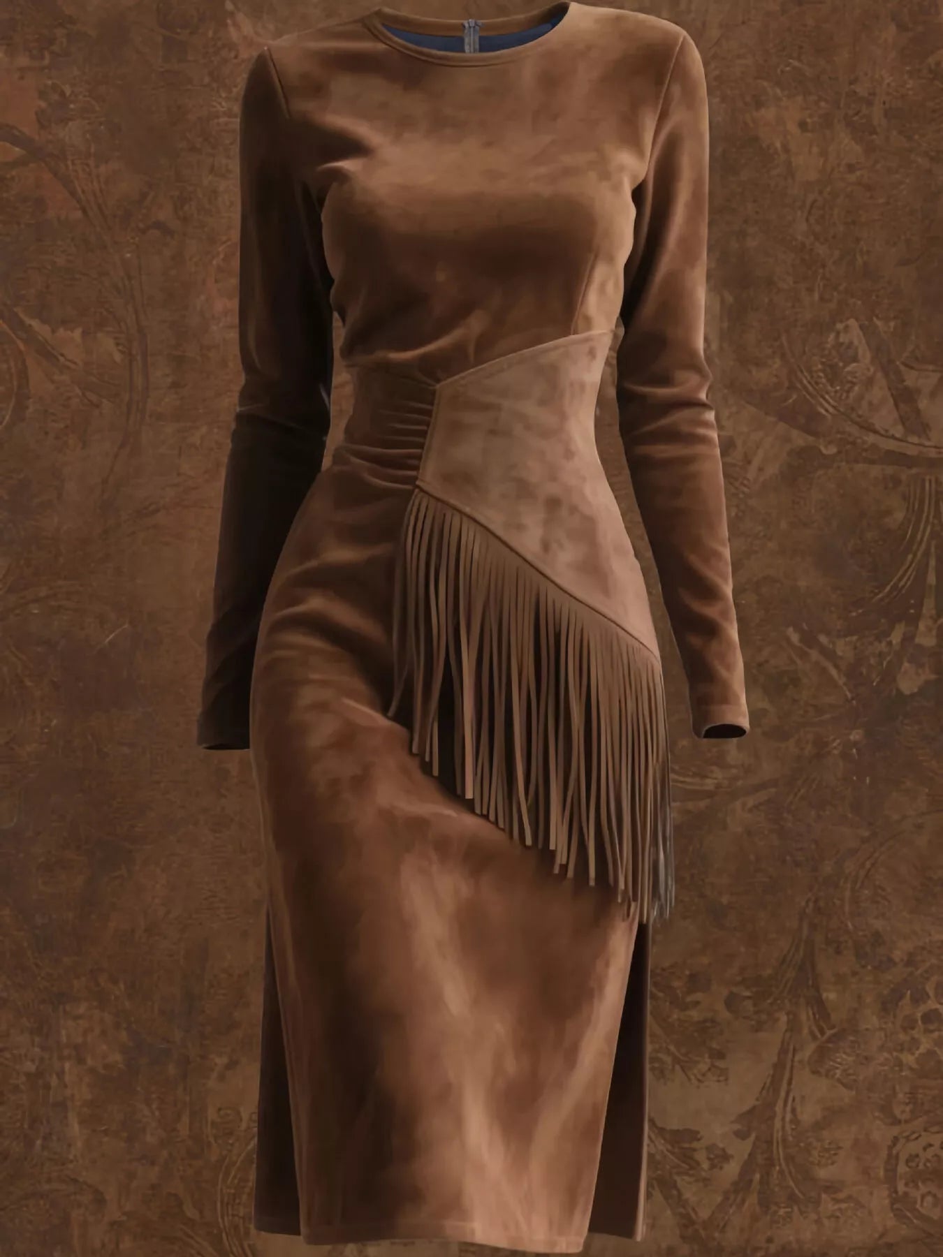 Wren | Fringe Statement Midi Dress
