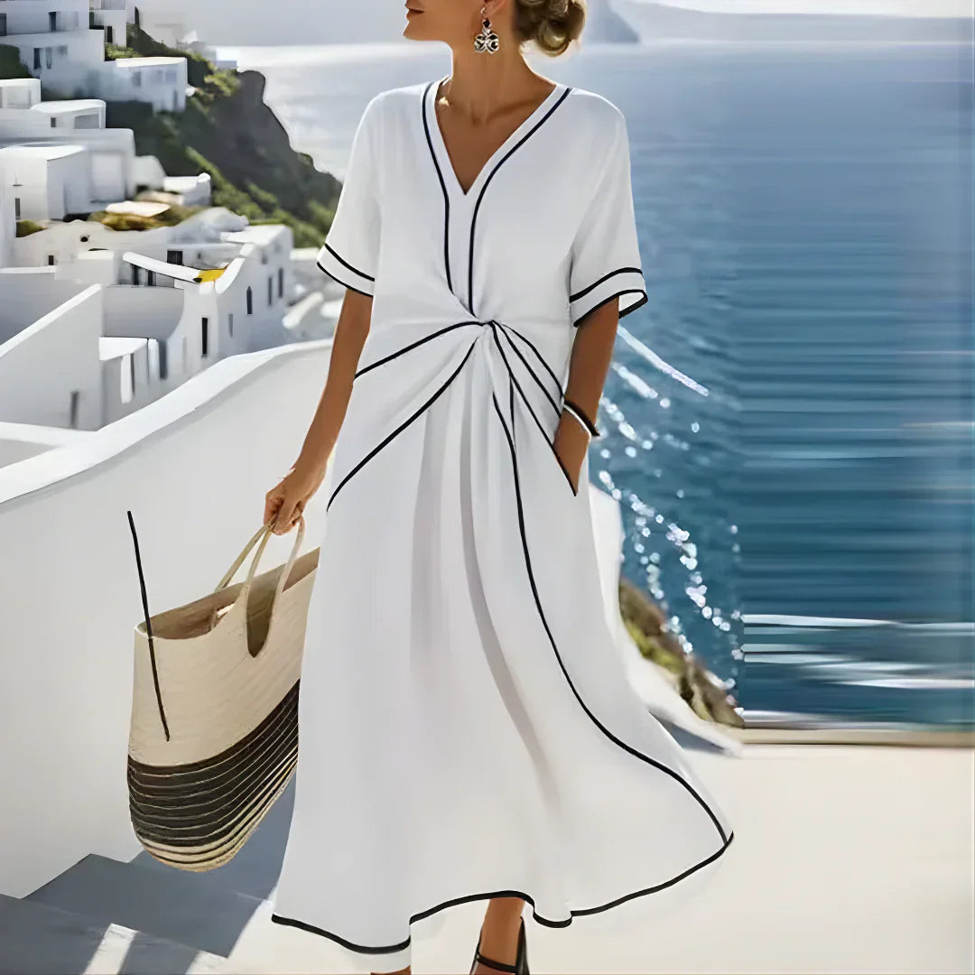 Santorini™ Elegant Flattering Dress