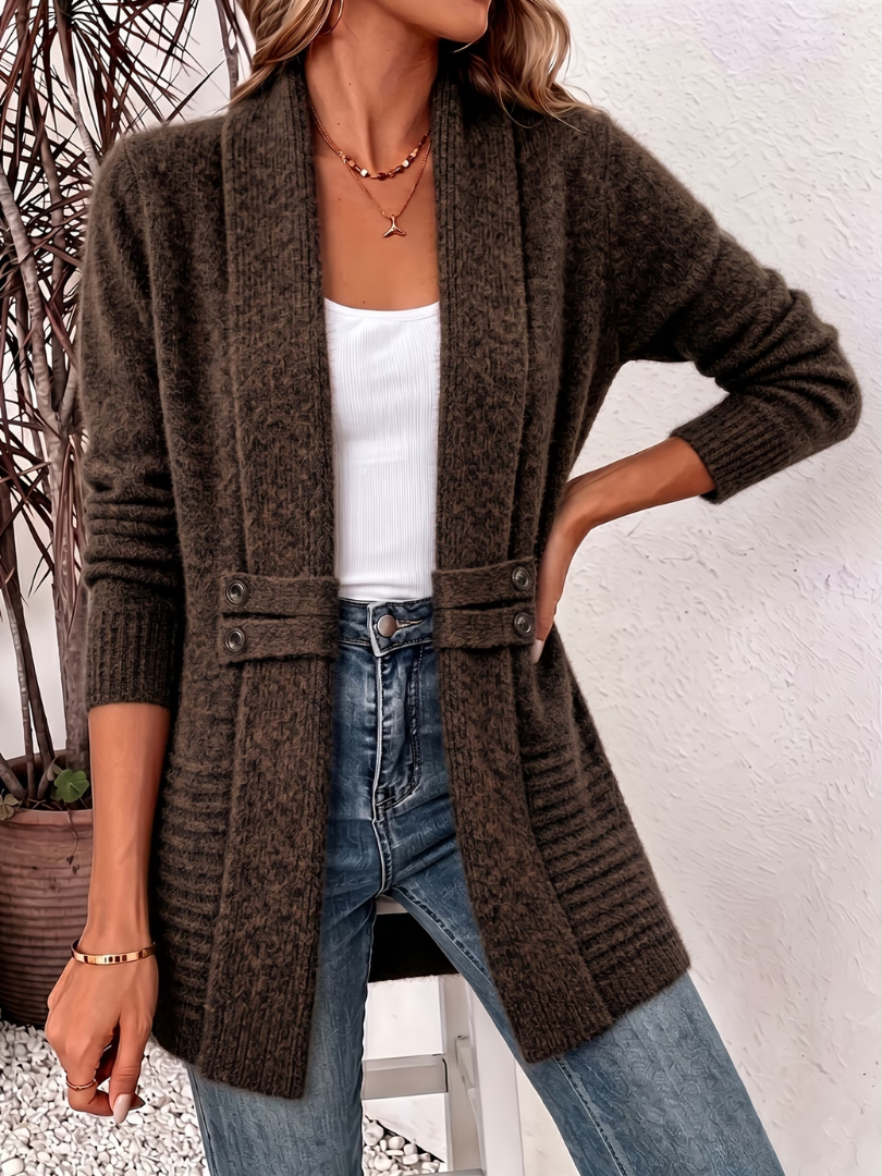 Sophie | Open-Weave Knit Cardigan