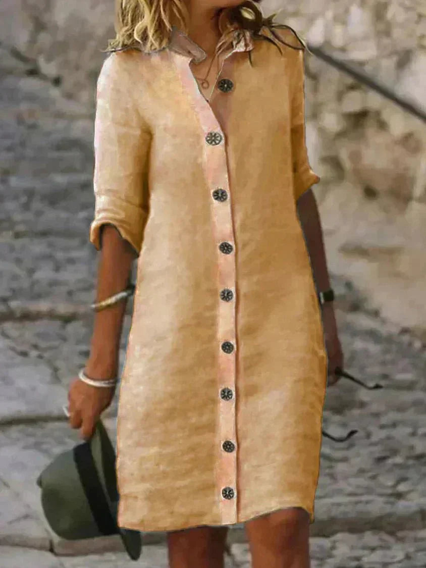 Avera | Airy Comfort Shirt Dress