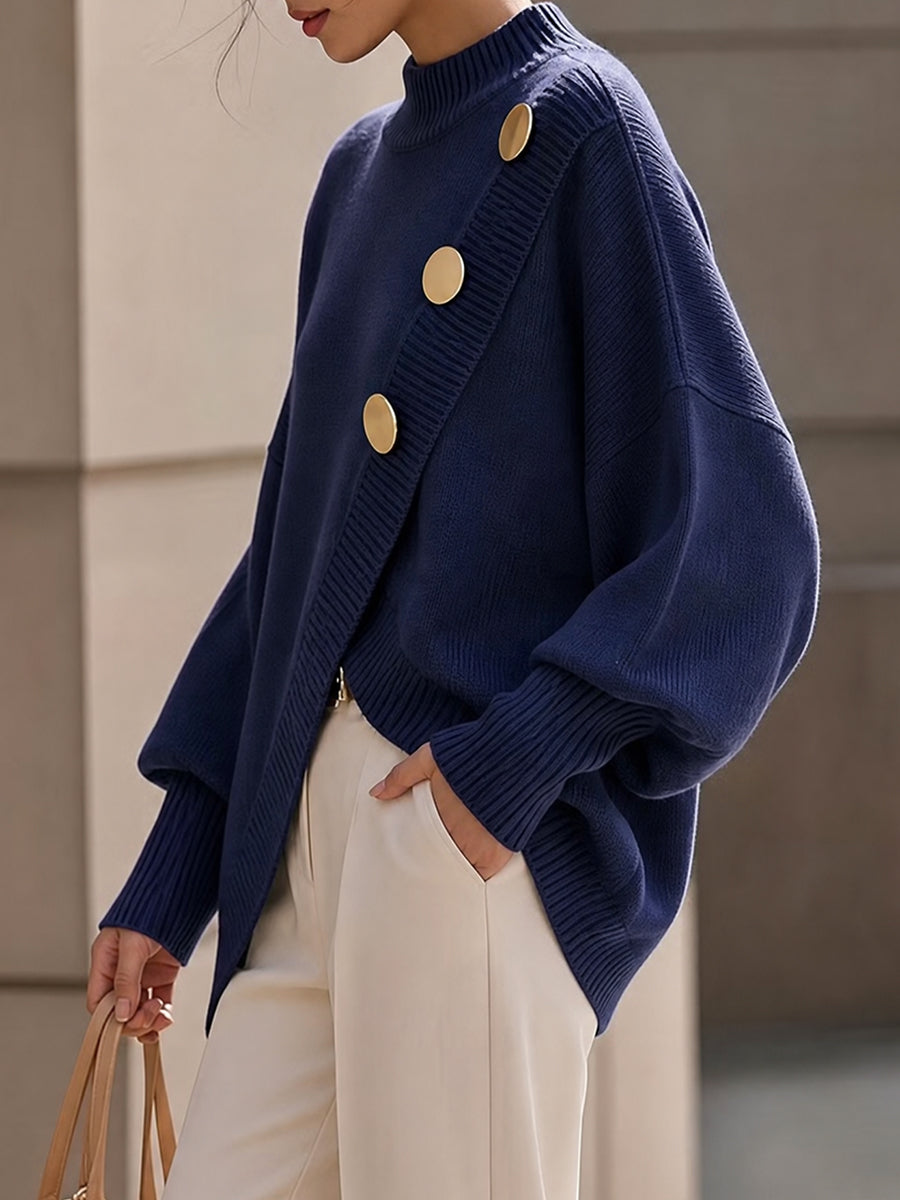 Yvaine | Mock Neck Sweater