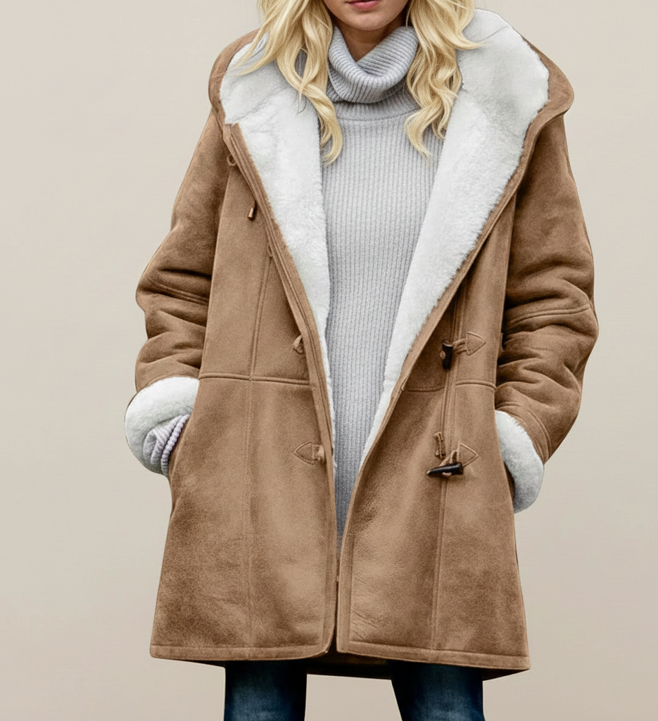 Freya | Cozy Hooded Coat