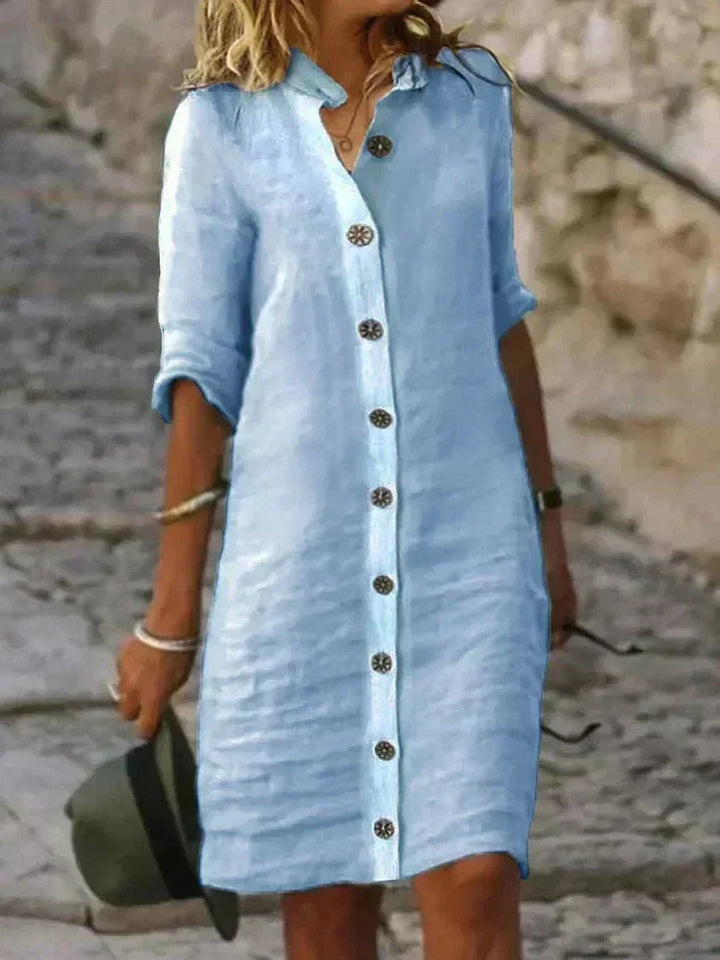Avera | Airy Comfort Shirt Dress