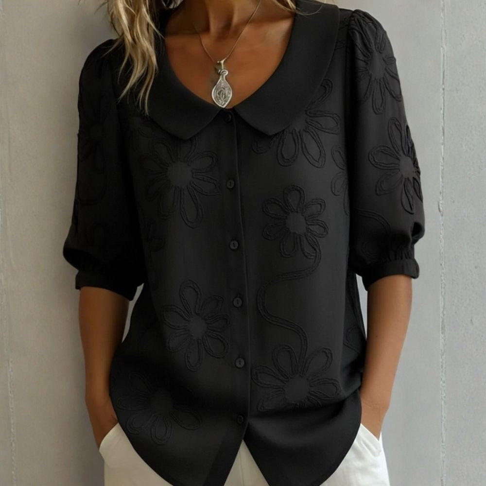 Rosalia™ | Elegant Floral Blouse