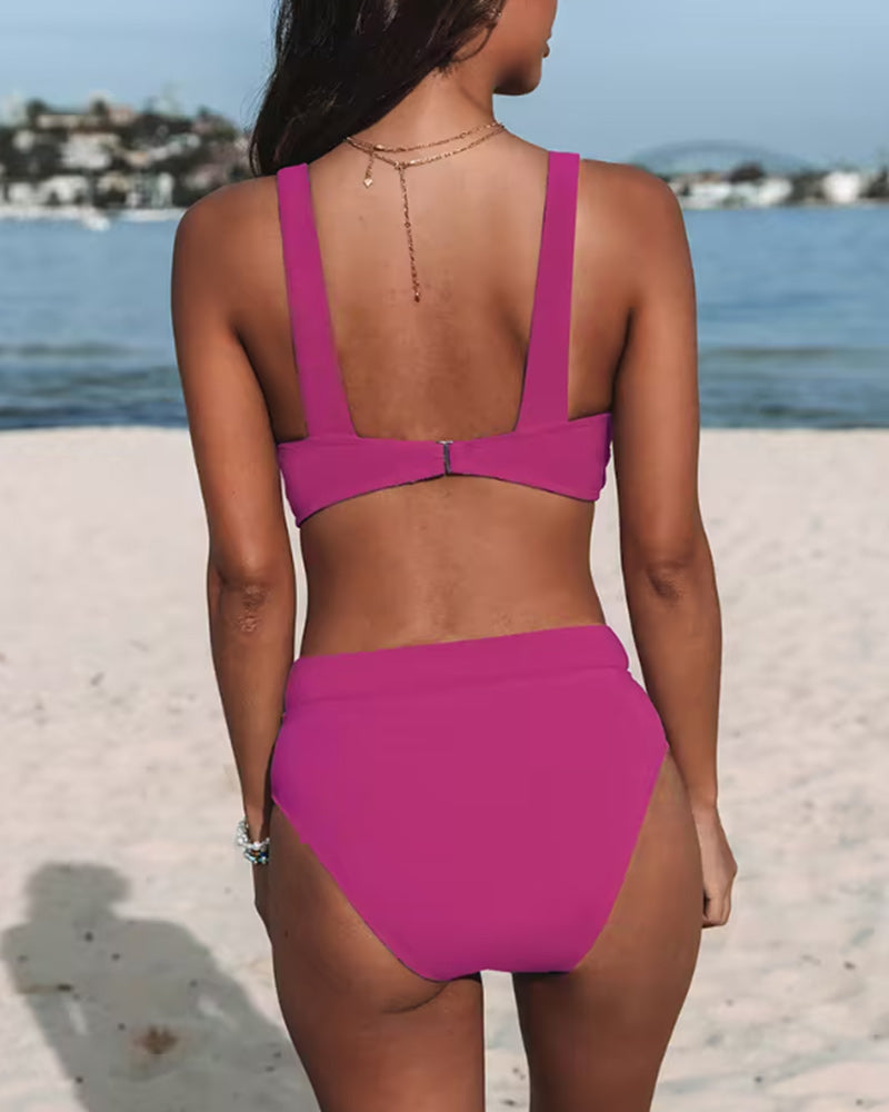 FIONNUALA | HIGH-NECK ONE-PIECE SWIMSUIT