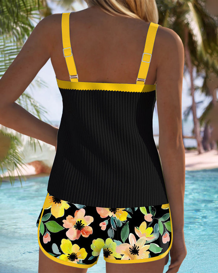 GORMLAITH | ELEGANT TWO-PIECE TANKINI SET