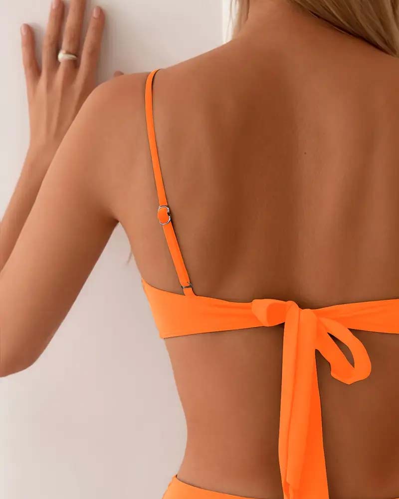 DEARBHLA | LUXE RUCHED TWO-PIECE BIKINI