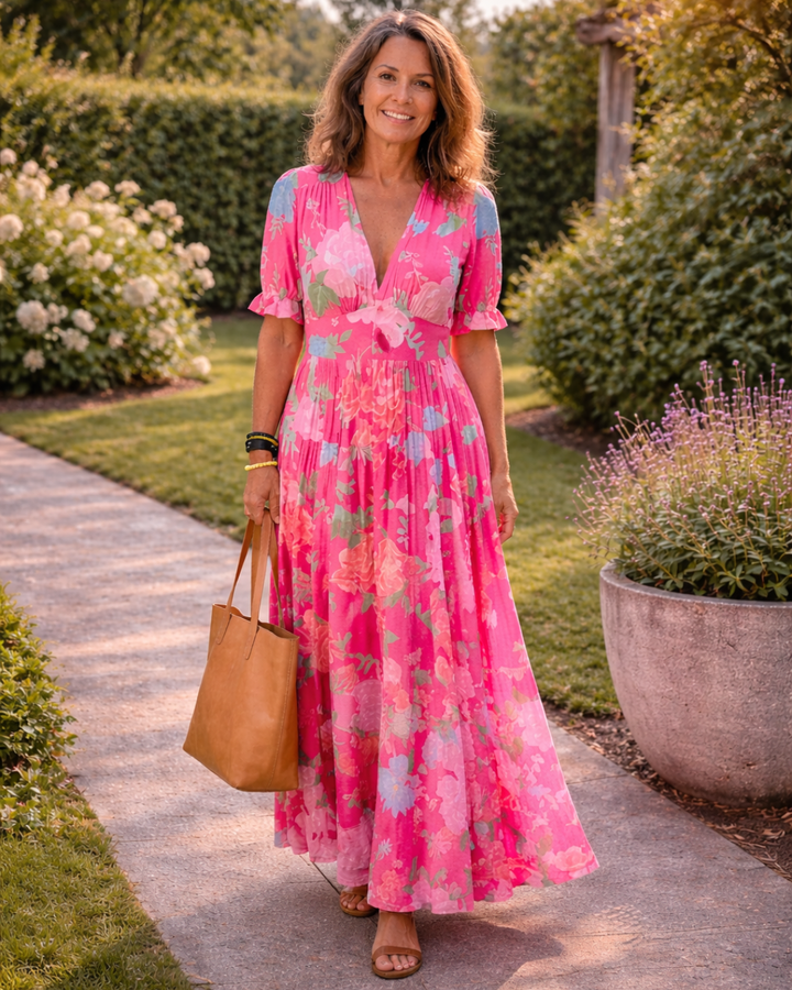 Ione™ | Elegant Floral Maxi Dress