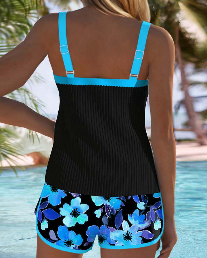 GORMLAITH | ELEGANT TWO-PIECE TANKINI SET