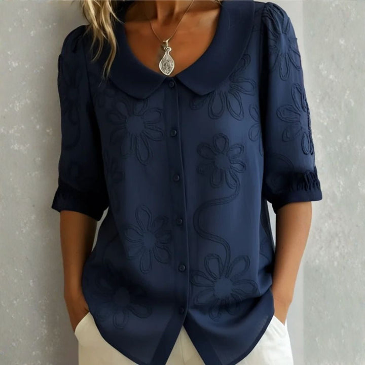 Rosalia™ | Elegant Floral Blouse