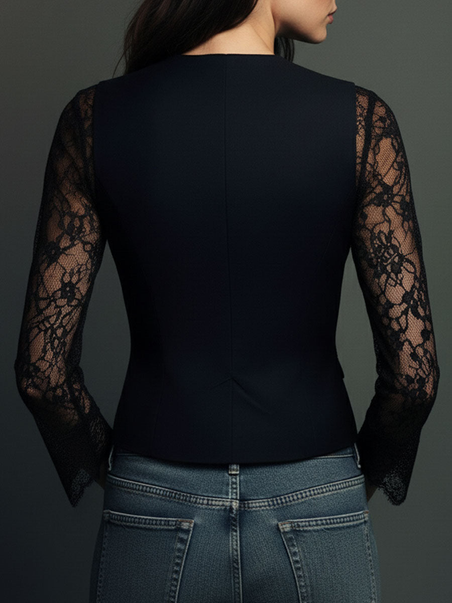Noémie | Structured Blazer Top