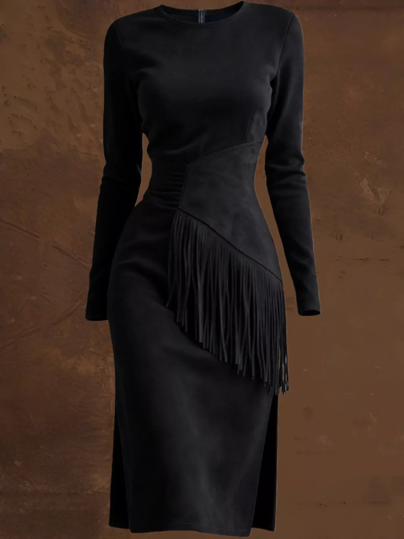 Wren | Fringe Statement Midi Dress