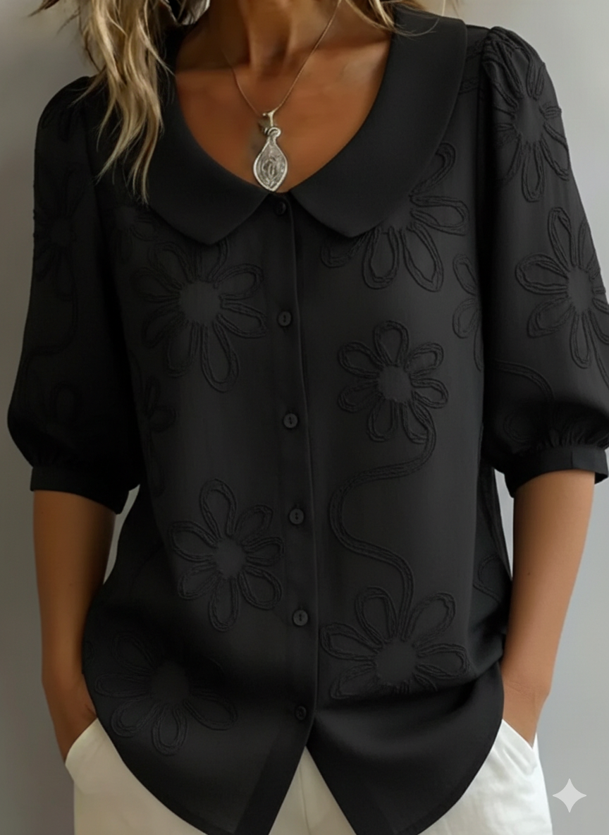 Aurélie | Floral Flowing Blouse