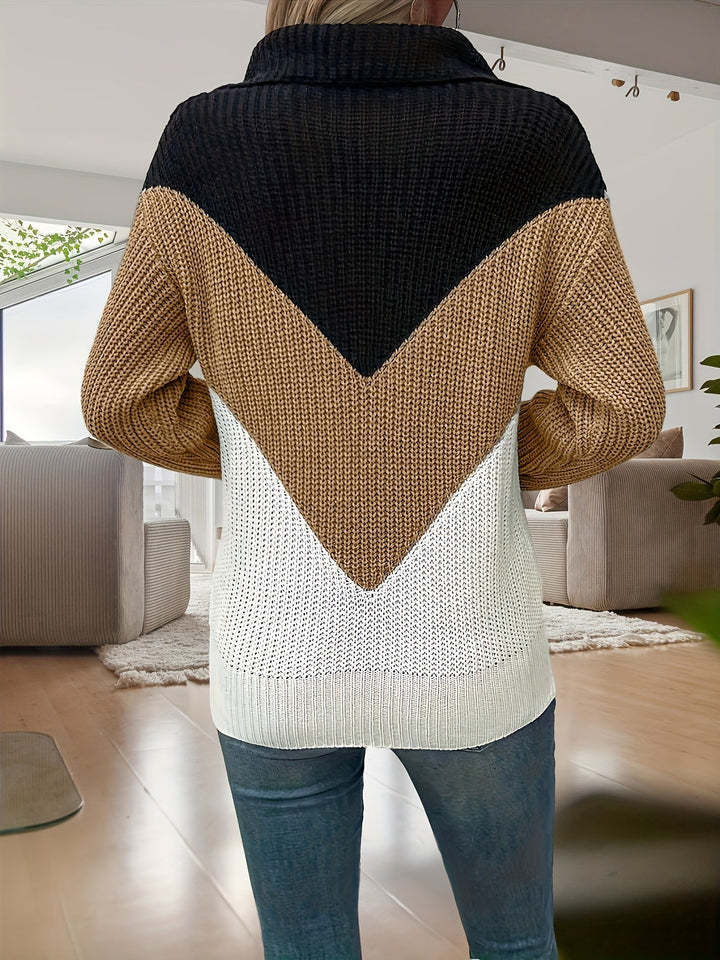 Laura – Sweater with Zipper