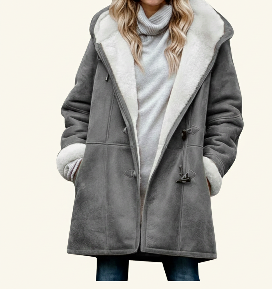 Freya | Cozy Hooded Coat