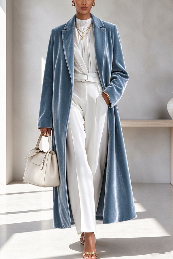 Seraphina | Long Lapel Overcoat
