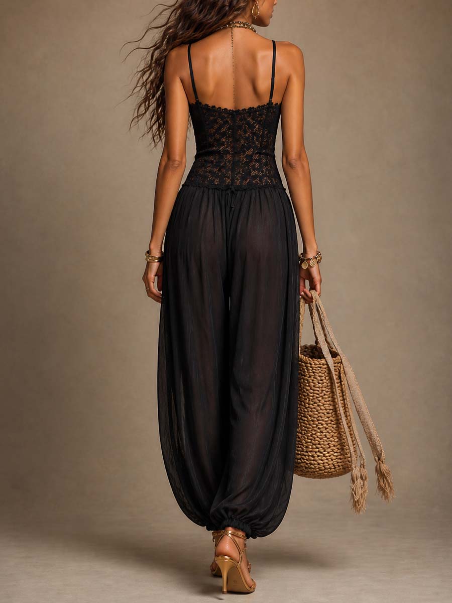 Laia™ | Bohemian Lace Jumpsuit