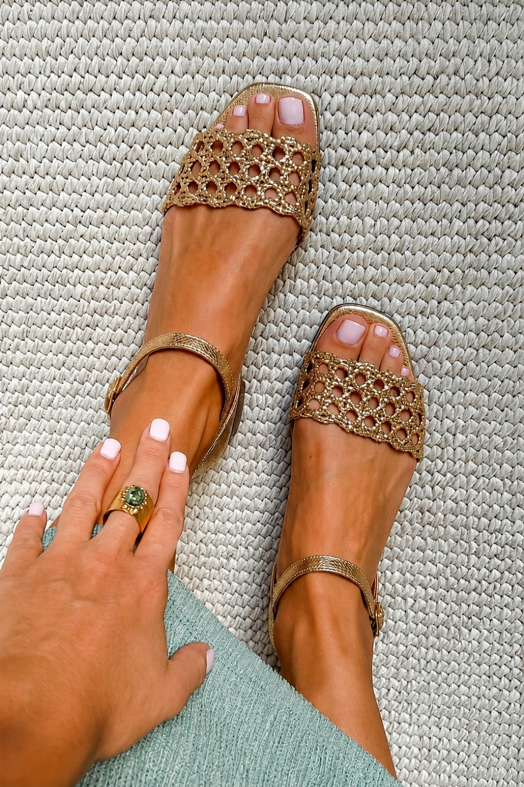 Aurora™ | Elegant Woven Summer Sandals