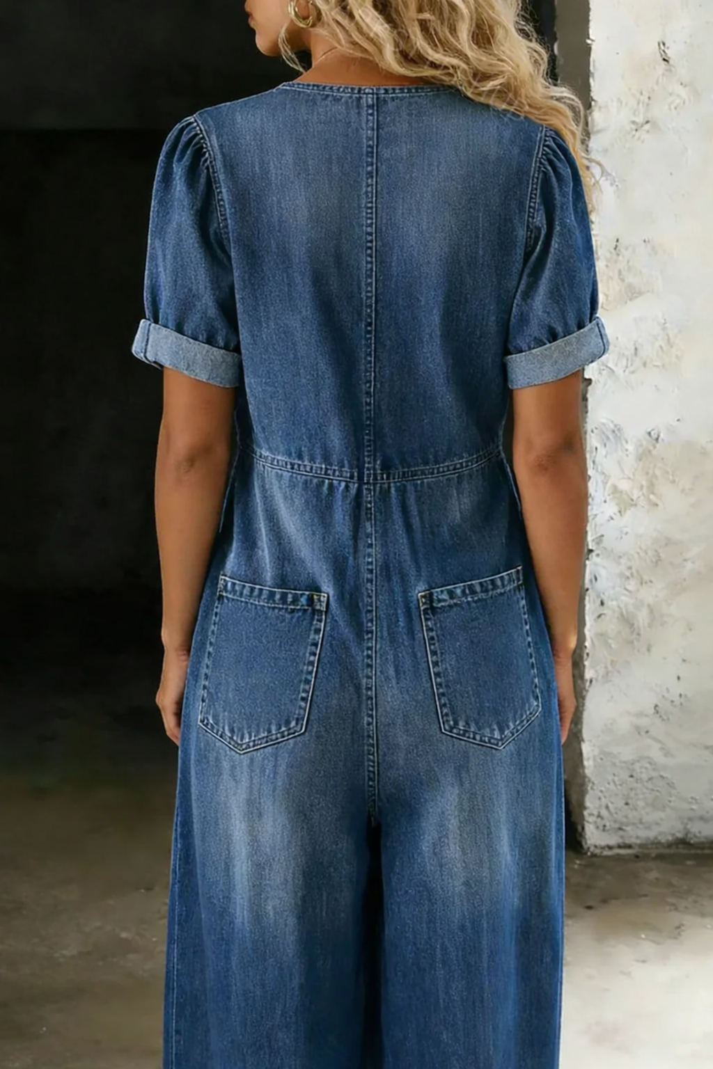 Maya™ | Effortless V-Neck Jumpsuit