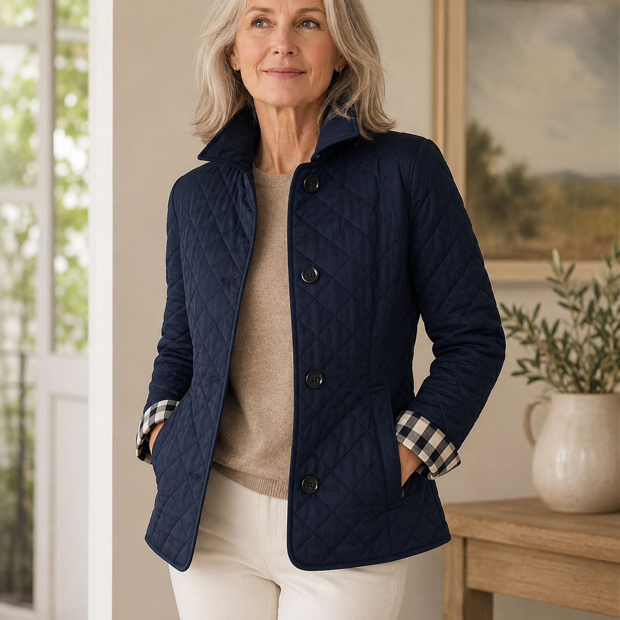Chloé | Quilted Mid-Season Jacket