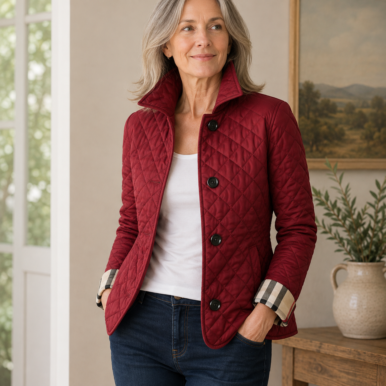 Chloé | Quilted Mid-Season Jacket