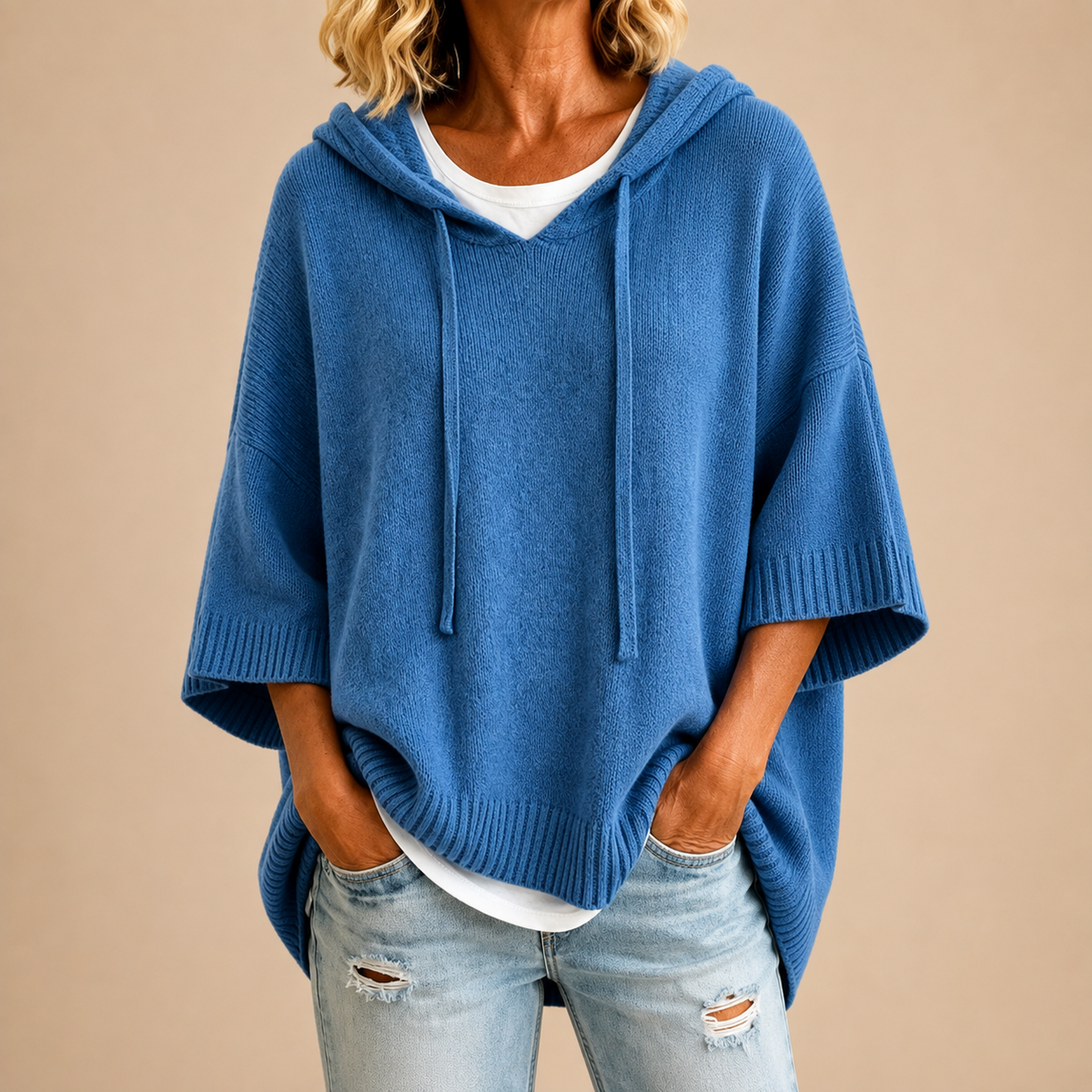 Fleur | Cozy Hooded Sweater