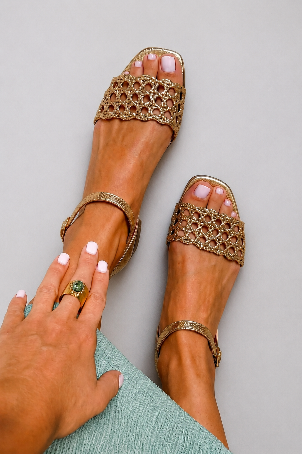 Aurora™ | Elegant Woven Summer Sandals