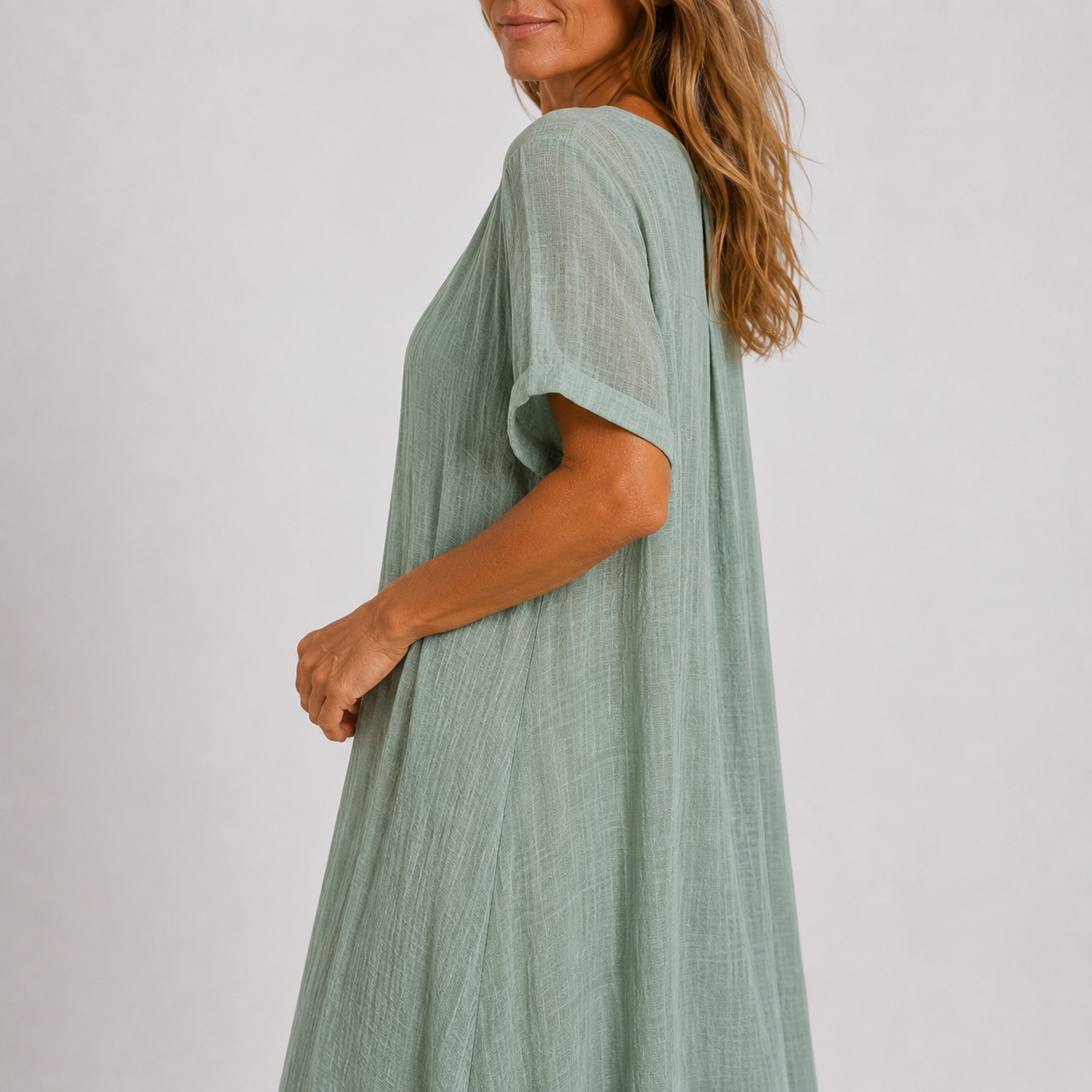 Violette™ | Effortless Linen Maxi Dress