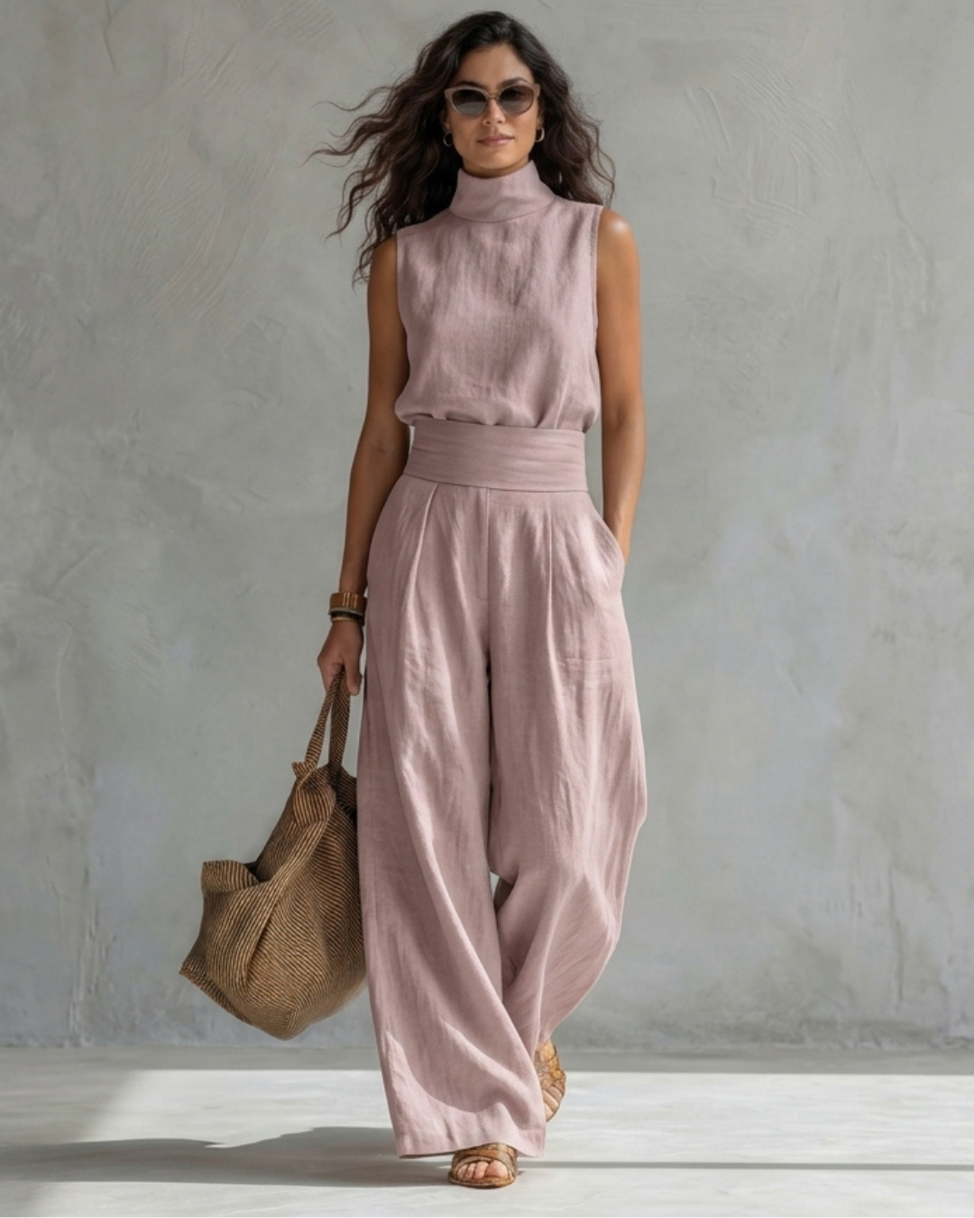 María | Wide-Leg Trouser & Top Set