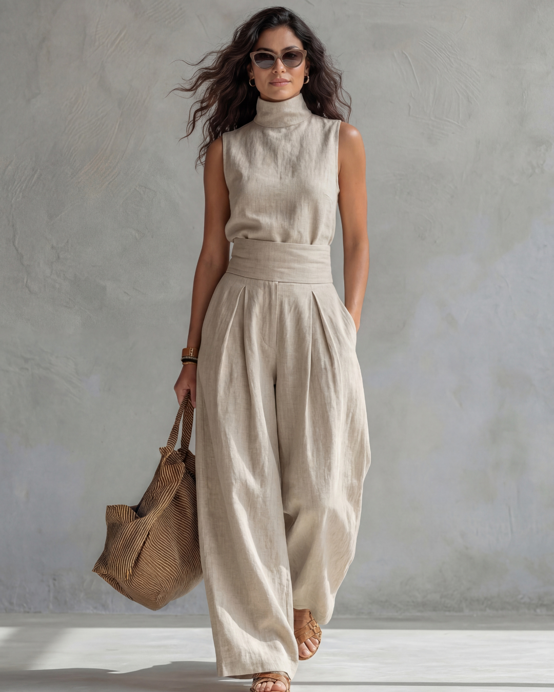 María | Wide-Leg Trouser & Top Set