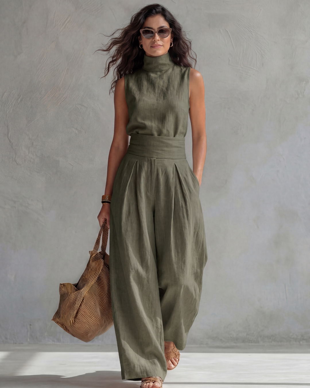 María | Wide-Leg Trouser & Top Set