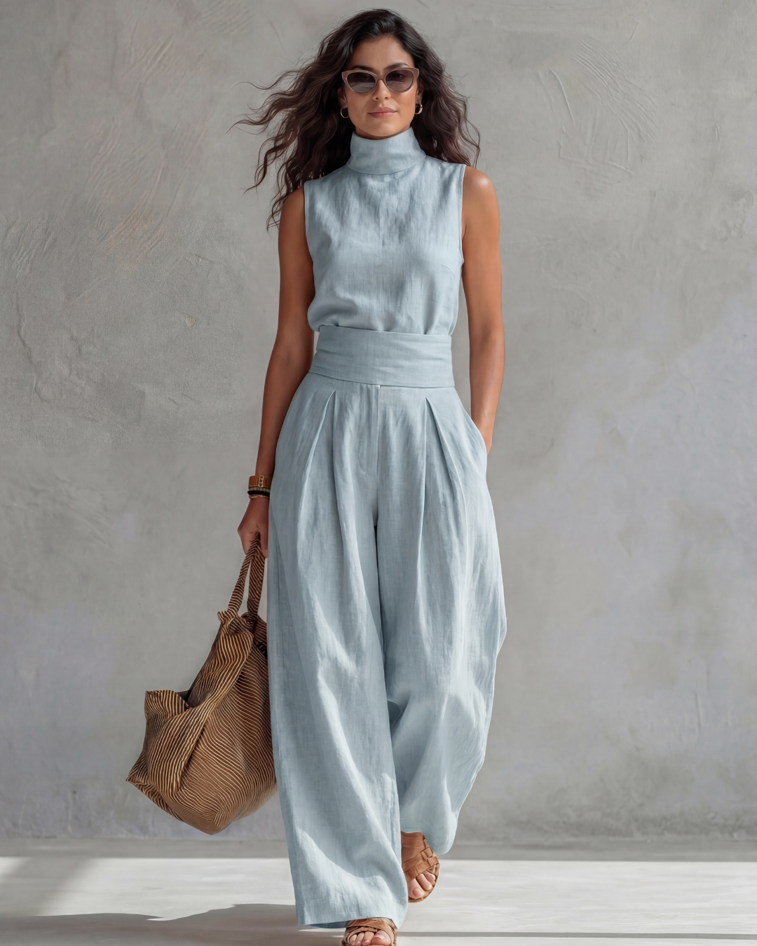 María | Wide-Leg Trouser & Top Set