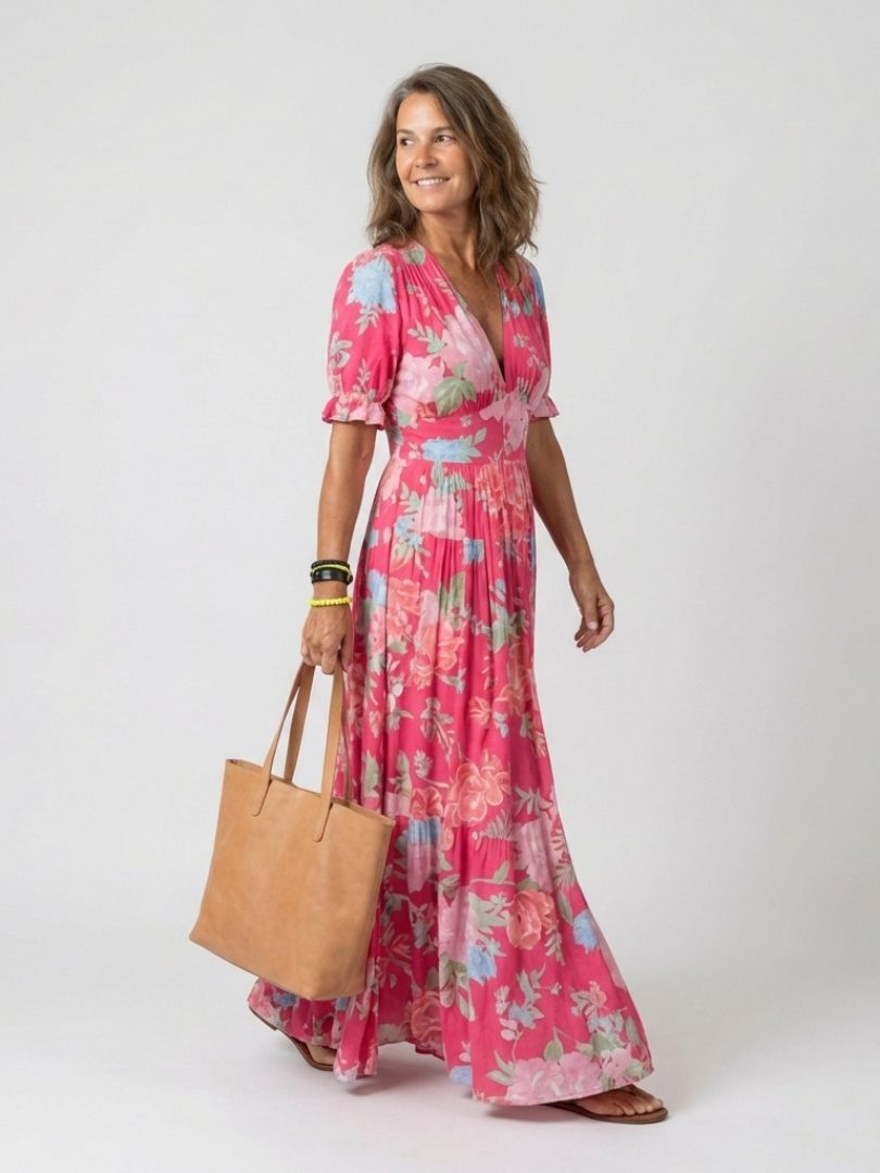 Ione™ | Elegant Floral Maxi Dress